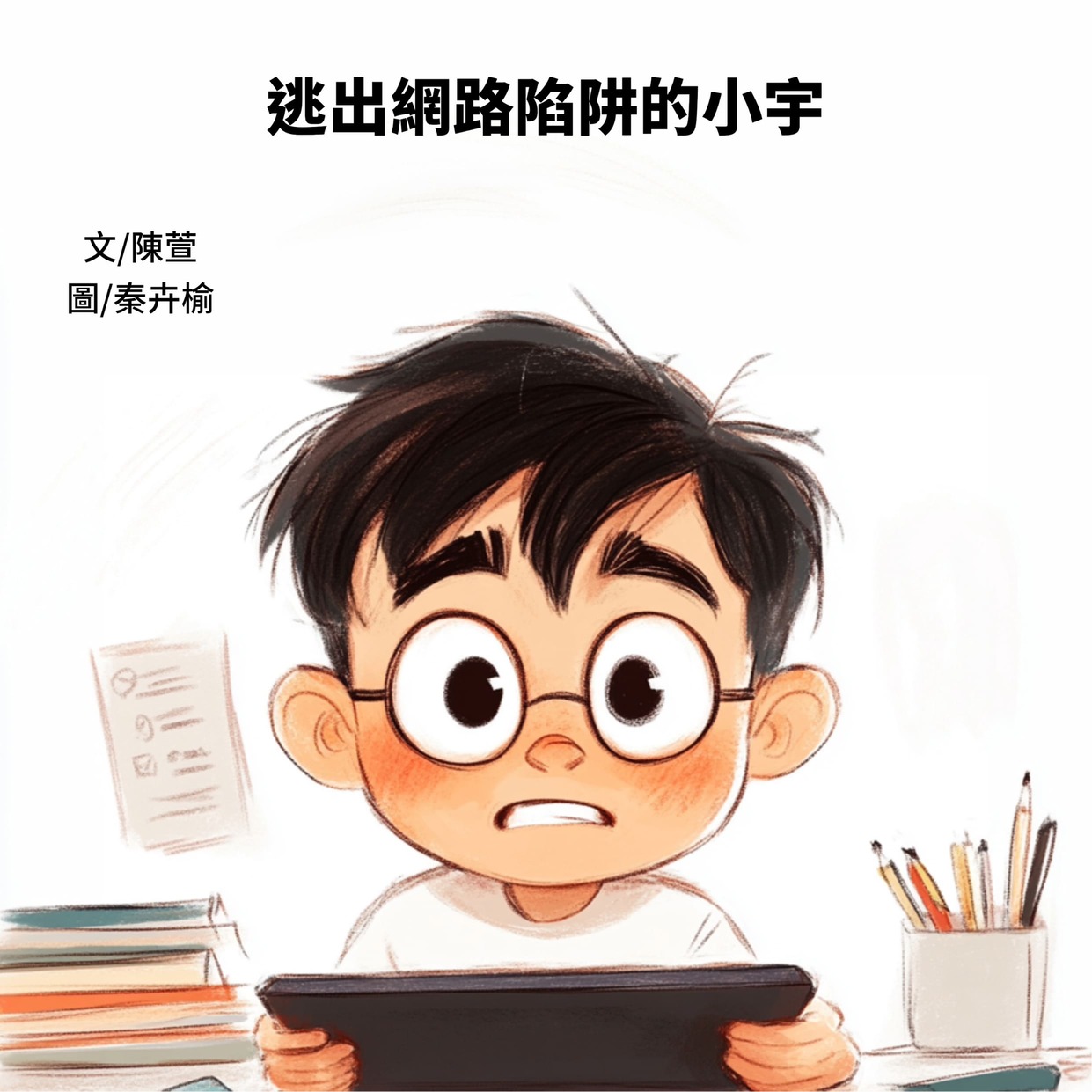 逃出網路陷阱的小宇繪本